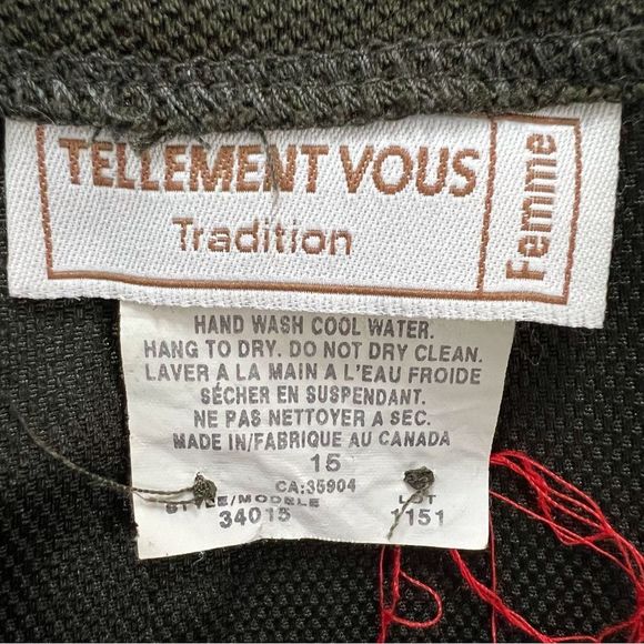 SOLD Vintage forest green maxi skirt 15 - Picture 8 of 10